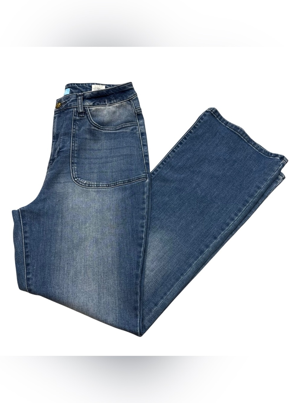 New without Tags Draper James Wide Leg High Rise Jeans Size 12